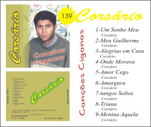 CD139 Corsário - Canções Ciganas