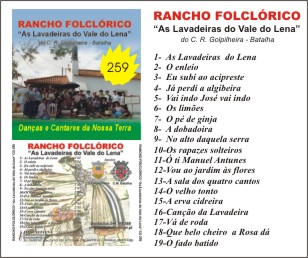CD259 Rancho Folclórico \"As Lavadeiras do Vale do Lena\"