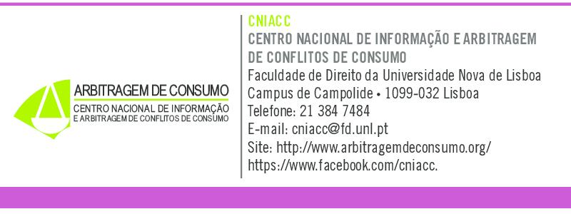 Arbitragem de Consumo - CNIACC