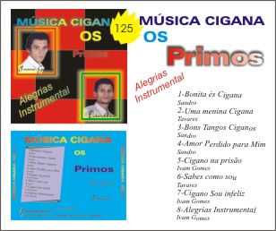 CD125 Música Cigana - Os Primos