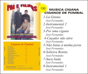 CD130 Música Cigana - Ciganos de Pombal