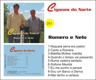CD251 Ciganos do Norte - Romero e Nelo