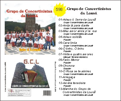 CD598 Grupo de Concertinistas da Lousã