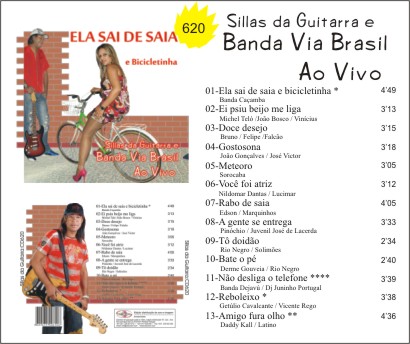 CD620 Sillas da Guitarra e Banda Via Brasil ao Vivo